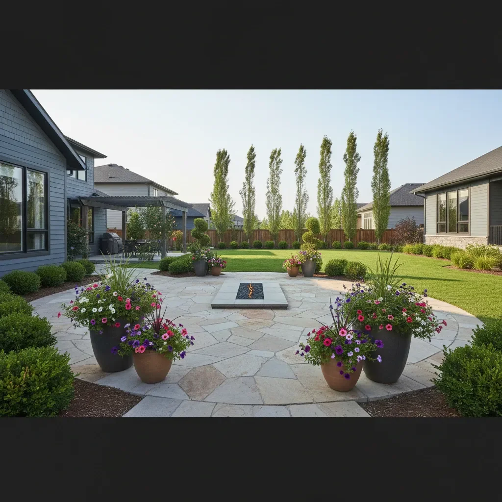 Professional Landscape designer by Meadows Landscaping Airdrie in Airdrie